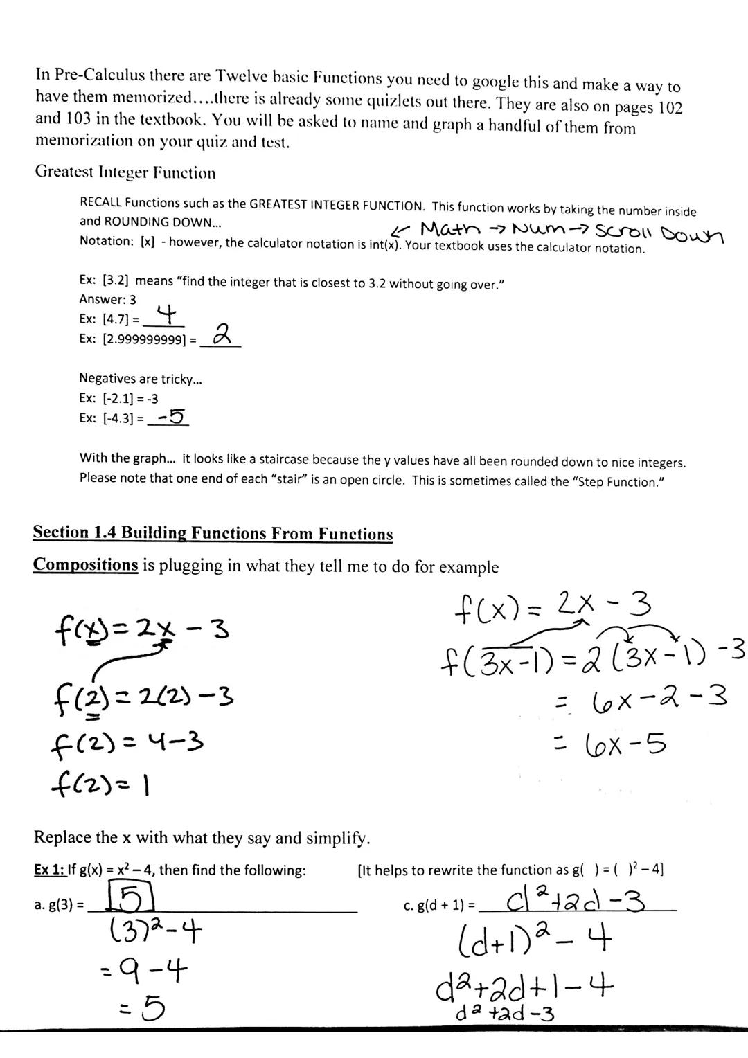LEARN
Tutoring Services
Twelve Basic Functions
Below are the graphs of twelve functions along with domain, tange, continuity, increasing/dec