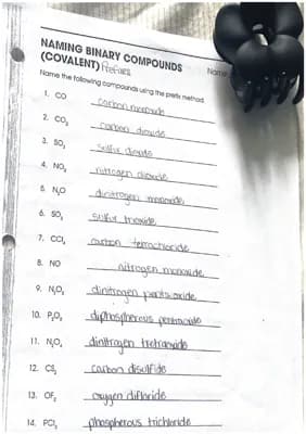 Know Unit 2- 13( matter- binary compounds and Chemical Reactions) thumbnail