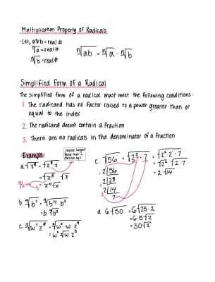 Know Operations with radicals thumbnail