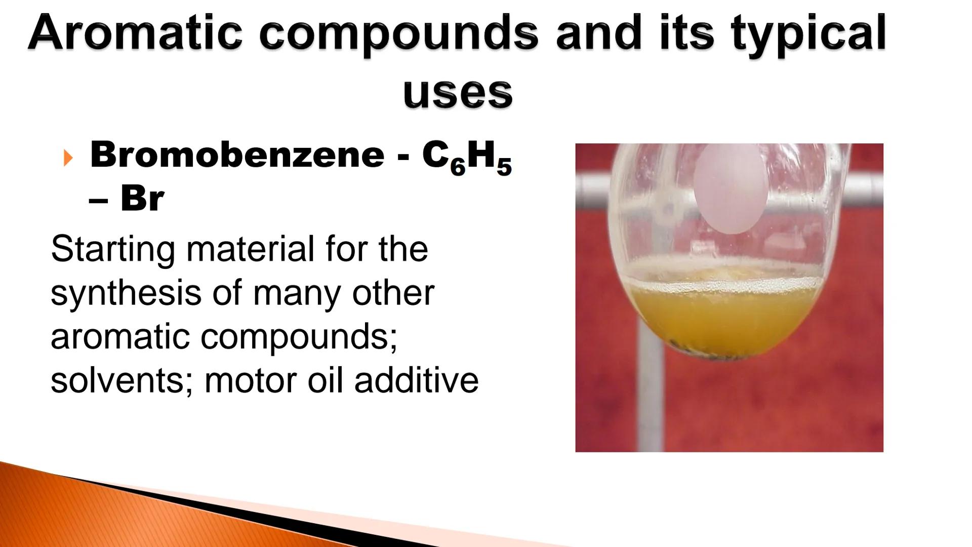 Benzene & Aromatic
Compounds
Based on McMurry's Organic Chemistry, 7th edition Discovery
of benzene
▸ Isolated in 1825 by Michael Faraday
wh