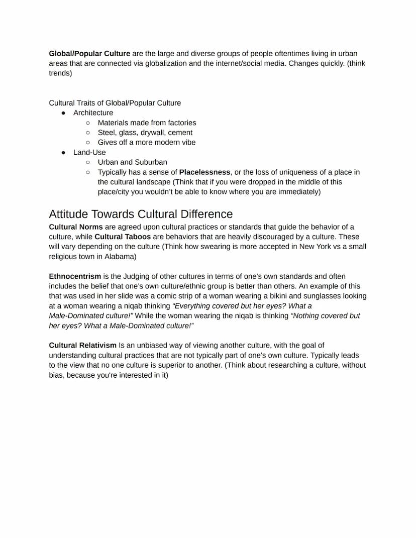<h3 id="introductiontoculture">Introduction to Culture</h3>
<p>Culture is the shared beliefs, values, practices, behaviors, and technologies