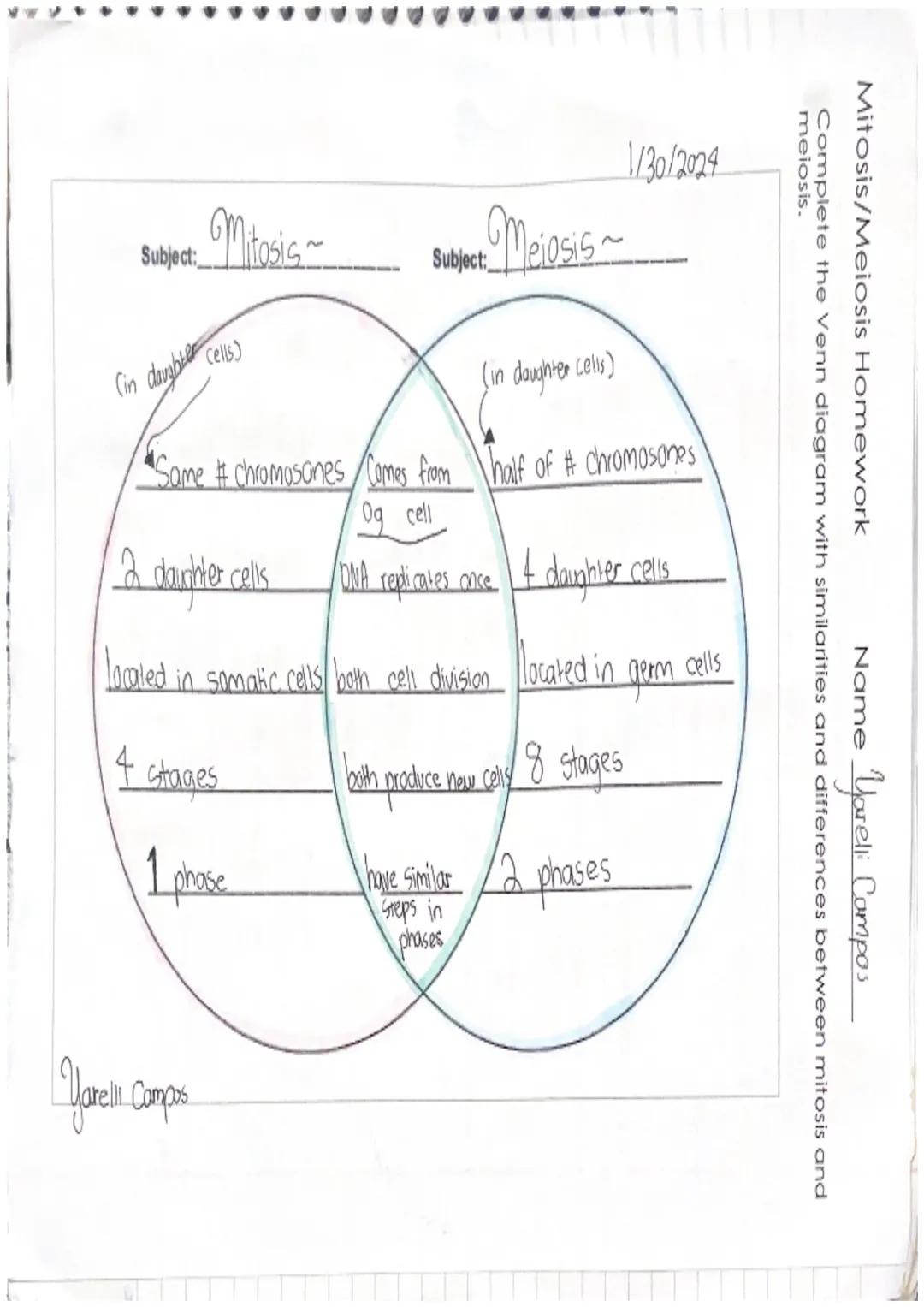 Miss Lopez
Miosis 3 Mitosis
S·O·C·A·B·U·L·A·R·Y!
Cell-smallest structural and functional unit of an organism.
Our bodies are made up of them