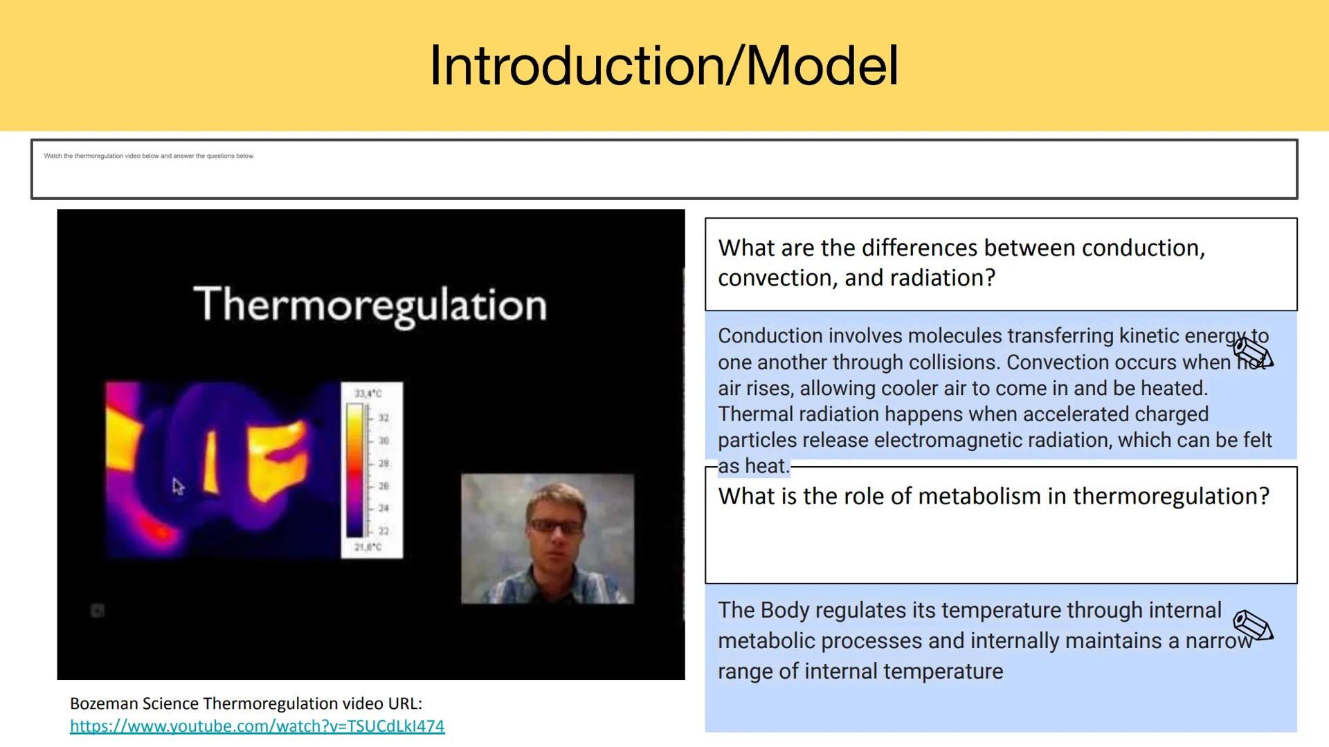 # Day 5 Homeostasis part 1 # Introduction to Thermoregulation in Humans

What is thermoregulation, and why is it important for the human bod