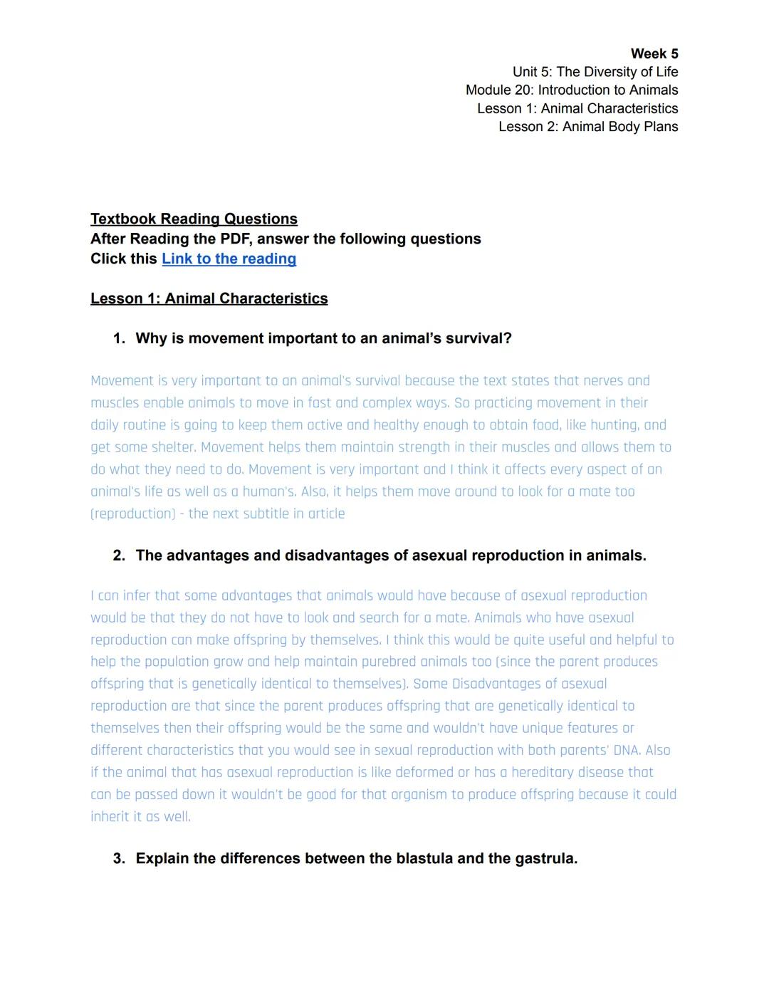 Objective:
Session 1
Intro to Animals
Introduce Science Project
(the semester one)
Agenda
1.) Attendance
2.) "Bring Animal to Class"
3.) Nea