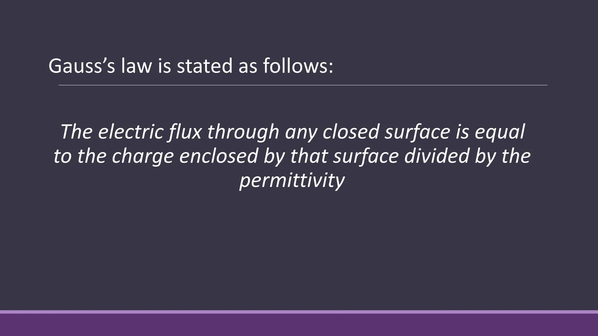 # GAUSS’ LAW

APPLICATIONS OF GAUSS’ LAW # Karl Friedrich Gauss
1777-1855

Developed a generalized and
more elegant relationship
between cha