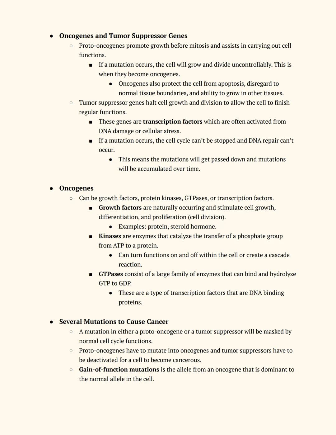 Adv. Science: Genetics
Unit 8
Topics: Cell Cycle and Regulation, Gene Regulation, Cancer, Mutations,
and Carcinogens
Lesson 1: Cell Cycle an