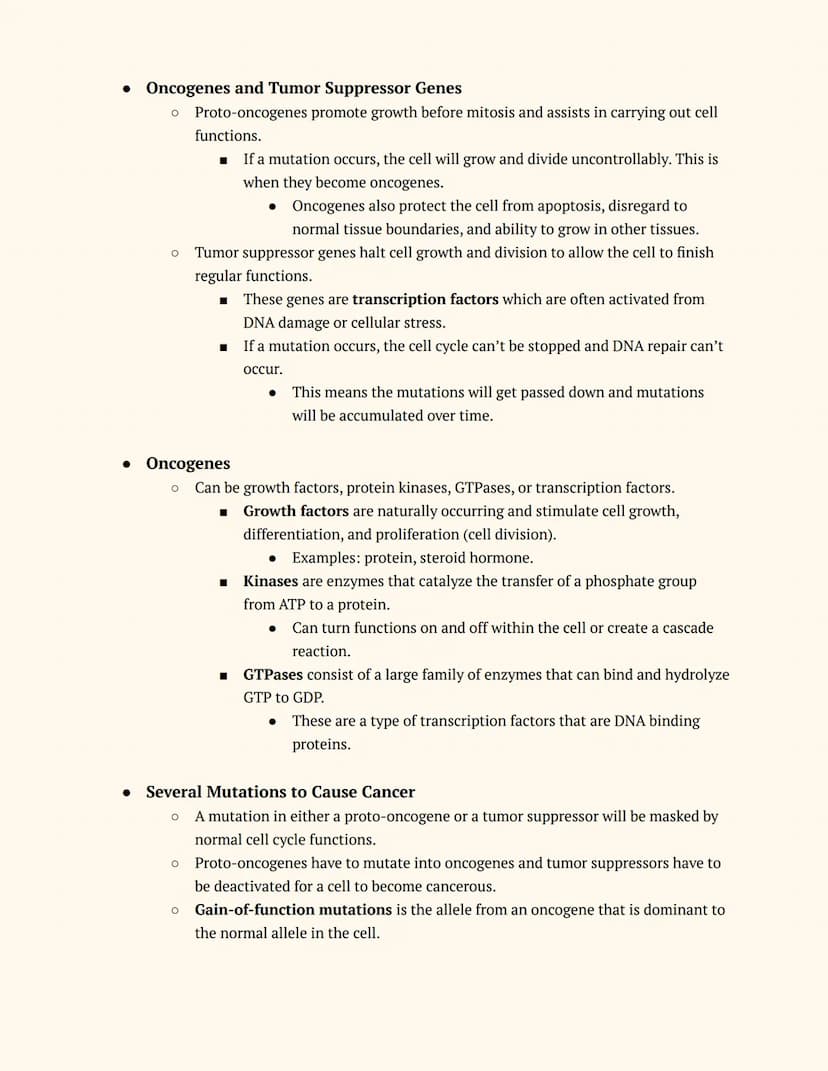 Adv. Science: Genetics
Unit 8
Topics: Cell Cycle and Regulation, Gene Regulation, Cancer, Mutations,
and Carcinogens
Lesson 1: Cell Cycle an