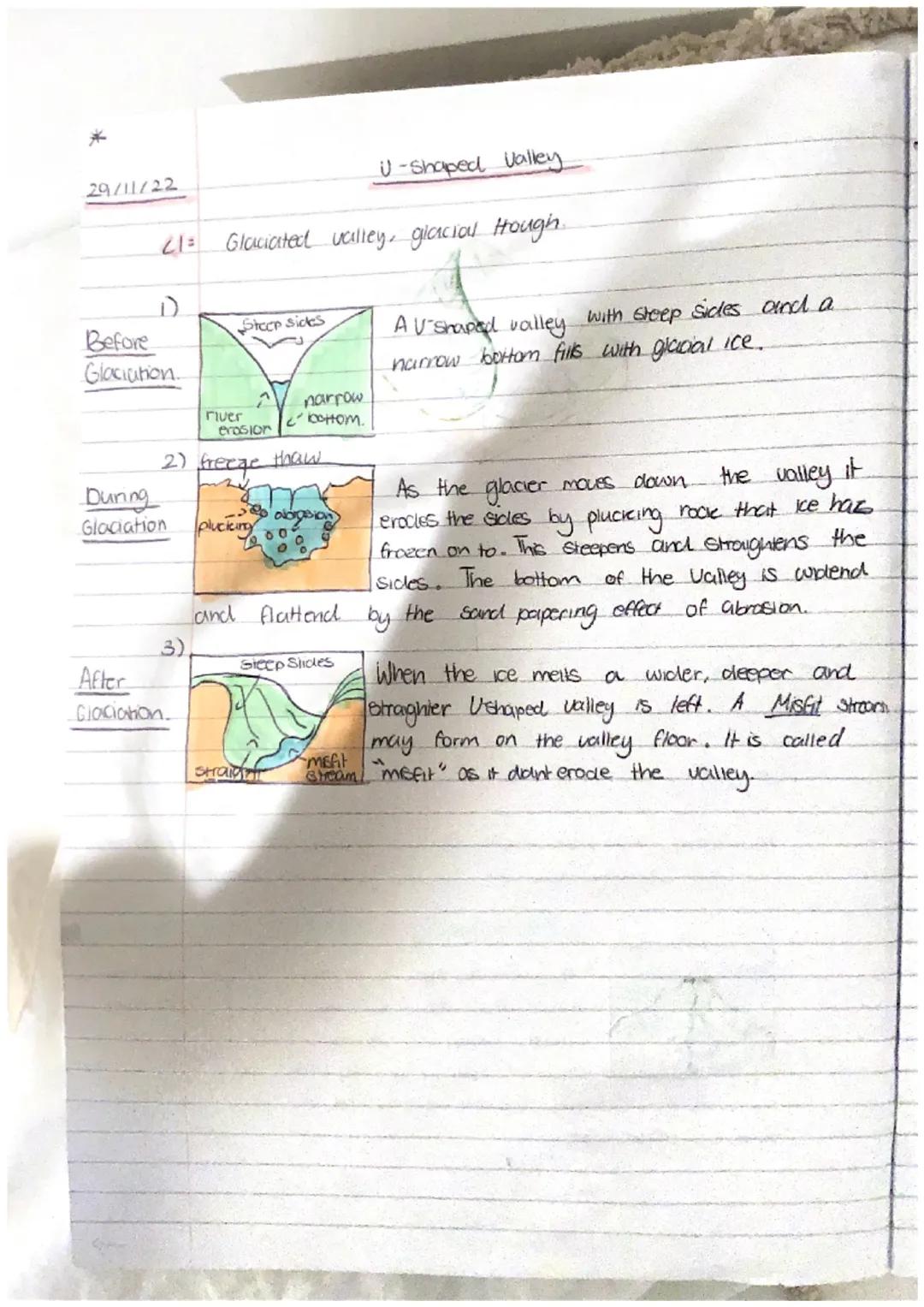 29/11/22
Arête
arête.
W!!!!!
gond
~~-pyramidal.
peak
Pyramidal Peake,
come
an arête is a narrow, jarred ridge which separates two corres.
Ar