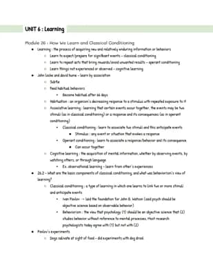 Know Unit 6: Learning thumbnail
