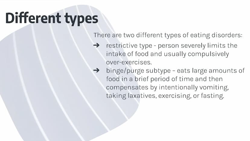 Anorexia
By: Kate Bicalho What is Anorexia?
Eating disorder
★
Scientifically called Anorexia Nervosa (AN)
A condition where people see thems