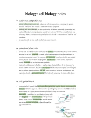 Know gcse | biology: cell biology thumbnail