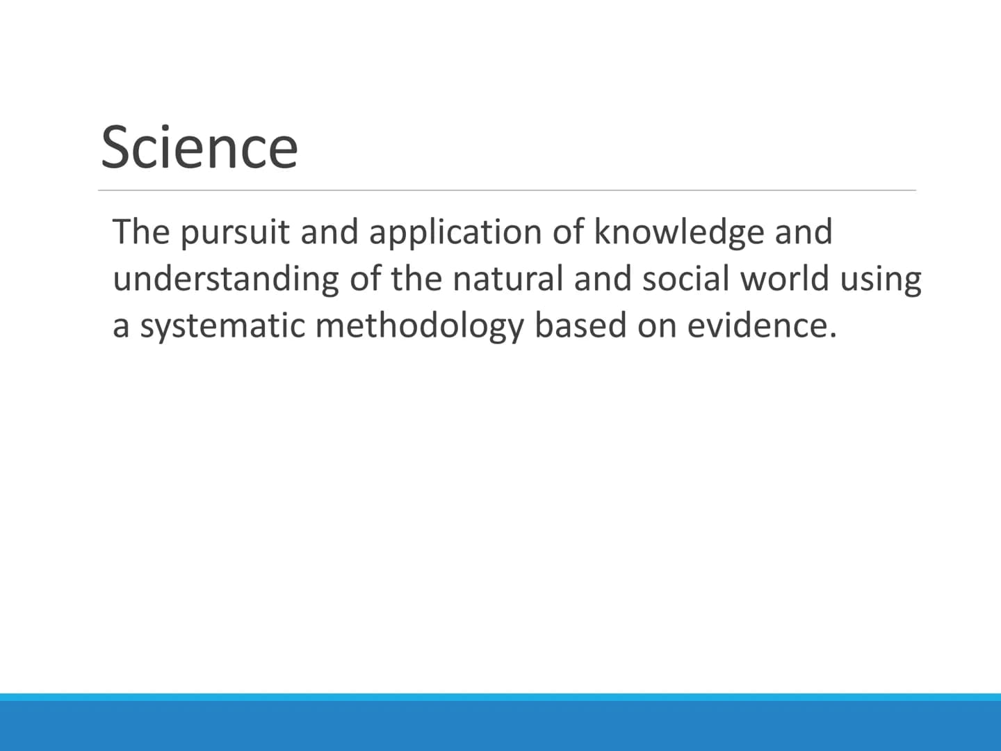 Psychological
Science
CHAPTER 1 1.1 What is Psychology? Psychology
The science of behavior and mental processes
Early definitions
O
"the sci