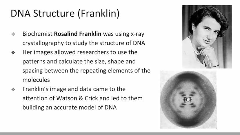 DNA Structure & Function
Biology X Discovery of DNA (Miescher & Griffith)
DNA was first described in 1869 by chemist, Johannes
Miescher
He k