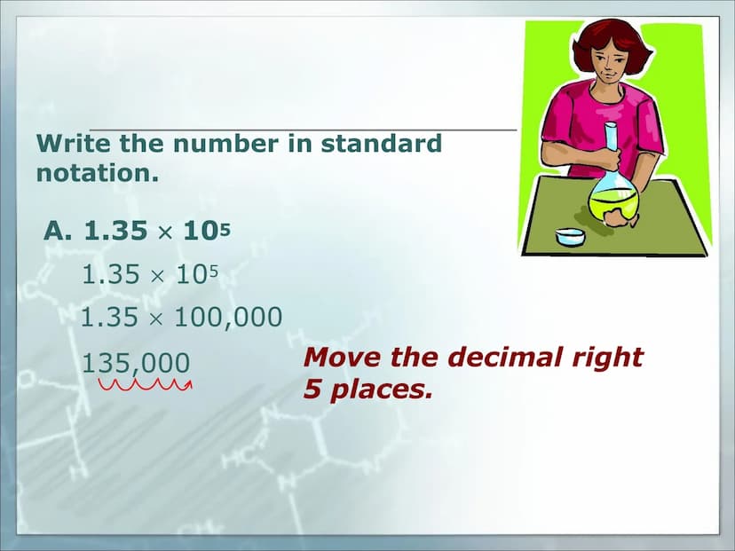 100
50
225
200
15
20
500
400
Scientific Notation
Learn to express large and small
numbers in scientific notation.
00
5 An ordinary penny con