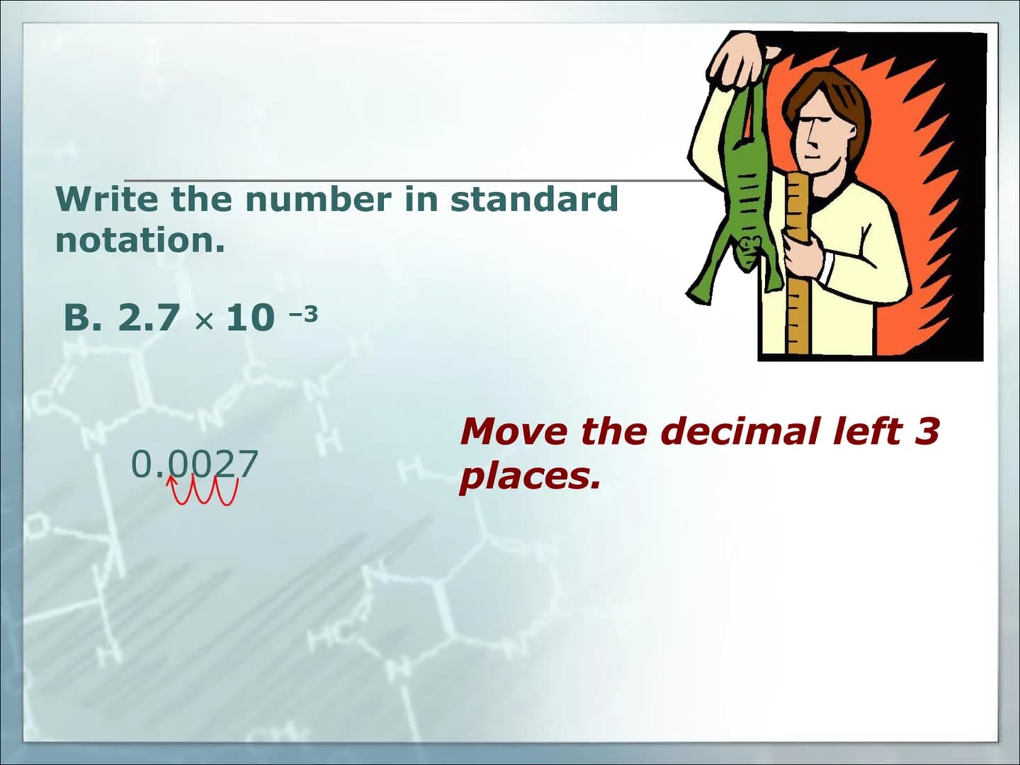 100
50
225
200
15
20
500
400
Scientific Notation
Learn to express large and small
numbers in scientific notation.
00
5 An ordinary penny con