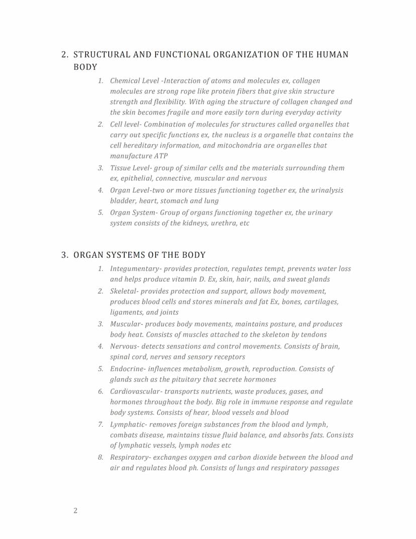 Date
| THE HUMAN ORGANISM
1. ANATOMY AND PHYSIOLOGY
Anatomy- is the scientific discipline that investigates the body's structure, ex; the sh
