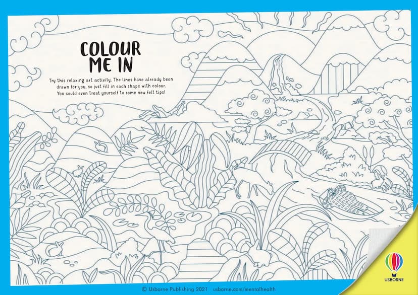 SUO
4
*
USBORNE
UNWORRY
PACK
A 8
@
*
Activities to calm your mind
Junt
Down
www.hair
2415
DETAY
>
(
USBORNE $
D
TIME TO UNWORRY
Worries are 