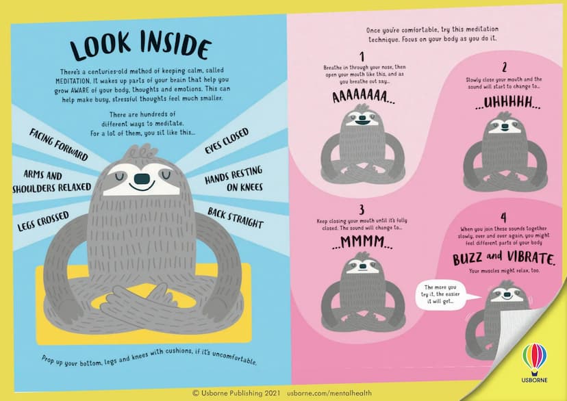 SUO
4
*
USBORNE
UNWORRY
PACK
A 8
@
*
Activities to calm your mind
Junt
Down
www.hair
2415
DETAY
>
(
USBORNE $
D
TIME TO UNWORRY
Worries are 