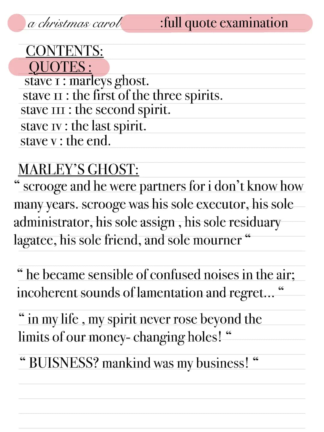 a christmas carol quotations.
