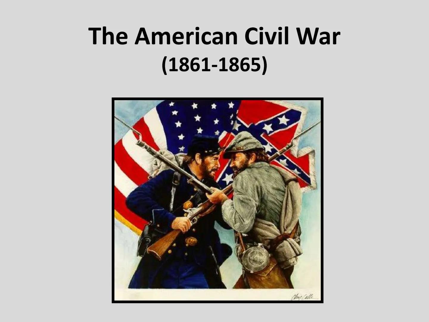 The American Civil War
(1861-1865)
Clour Calle Terms and Names:
13. 54th Massachusetts Regiment
14. Copperhead
15. conscription
1. secede
2.