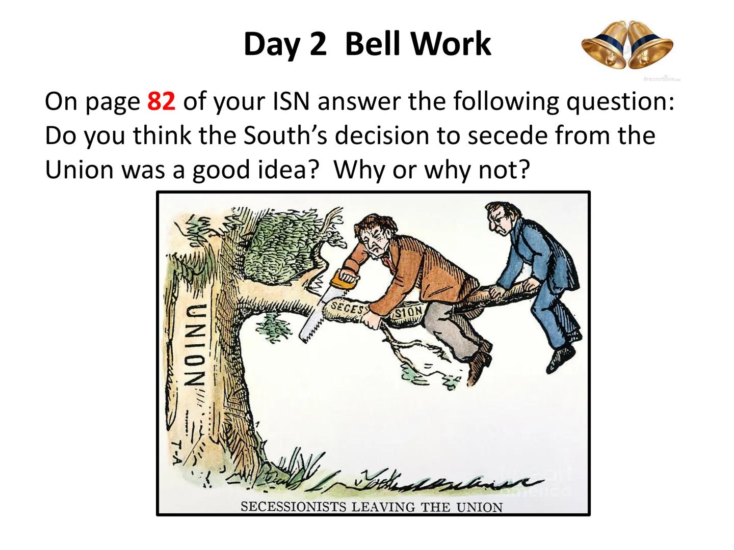 The American Civil War
(1861-1865)
Clour Calle Terms and Names:
13. 54th Massachusetts Regiment
14. Copperhead
15. conscription
1. secede
2.