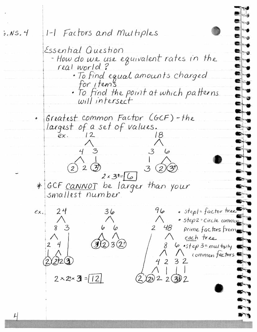 Le
"Prime # = has only 2 factors,
itself ex. 3x1
one and
Composite # = has 3 or more factors. ex. 12 = 3x4 or bx 2
2 3
*
5
X@XX以
返13
这以以
(17