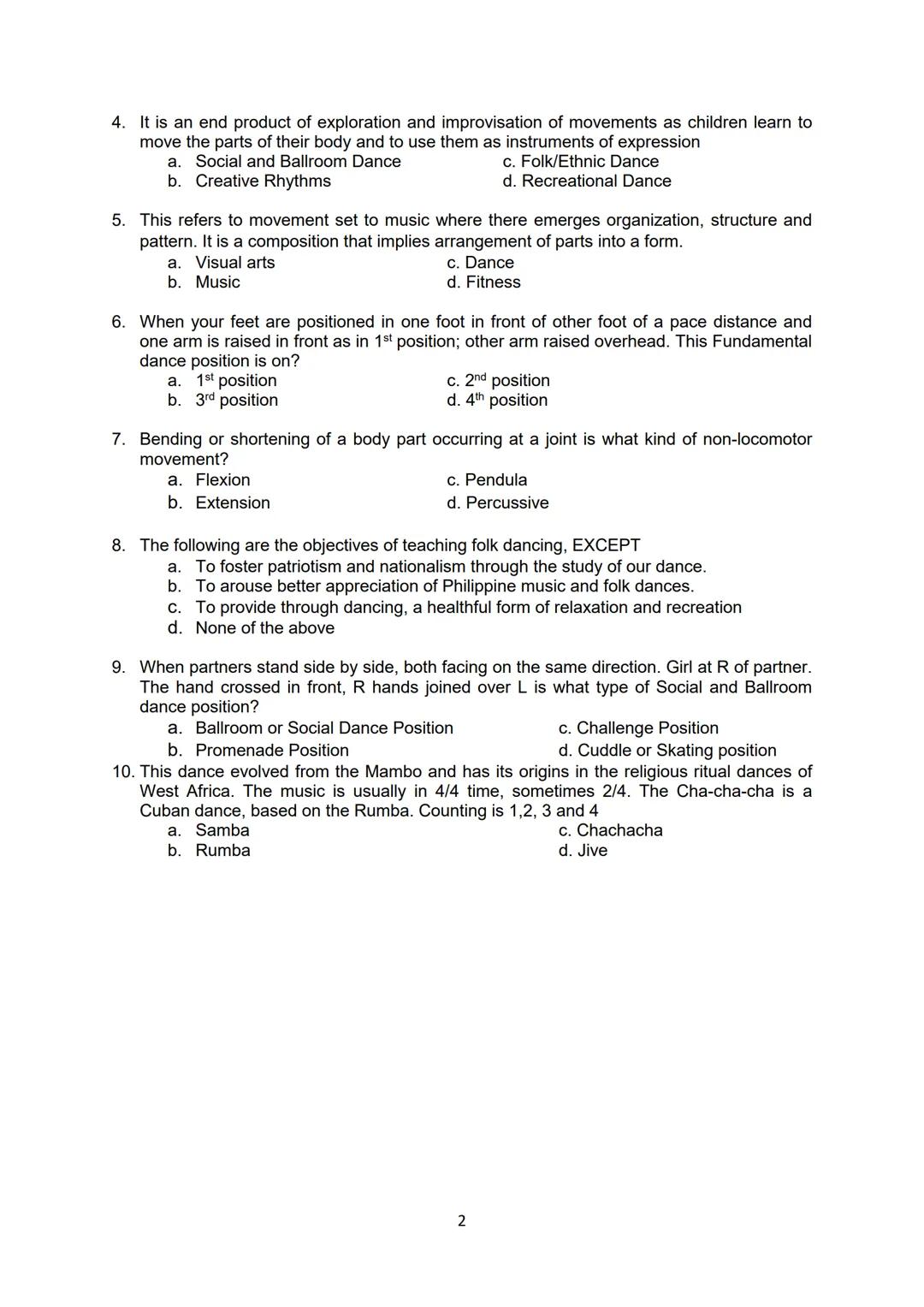 Government Property
NOT FOR SALE
Senior High School
PHYSICAL EDUCATION
AND HEALTH 3
First Semester - Module 1
Nature and Background of
The D