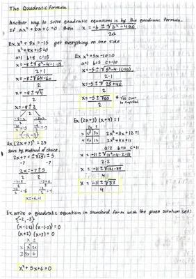 Know The Quadratic Formula thumbnail