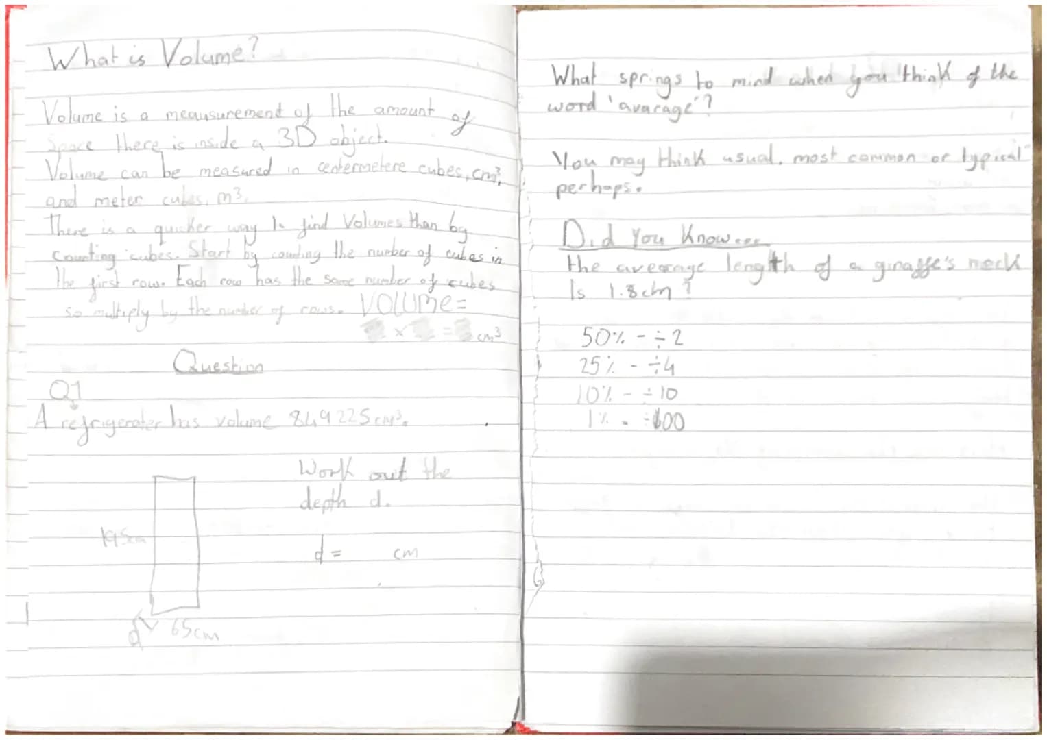 02/2/01
50% half
25% half and half agion
15% and 50% & 75%
Percentages
£=50%-0.5 = 25 % - 0.25
2
3-75% =0.75 3:20% = 0.2
5
3-40%=0.4 €= 80% 
