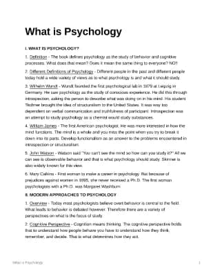 Know What is Psychology? thumbnail