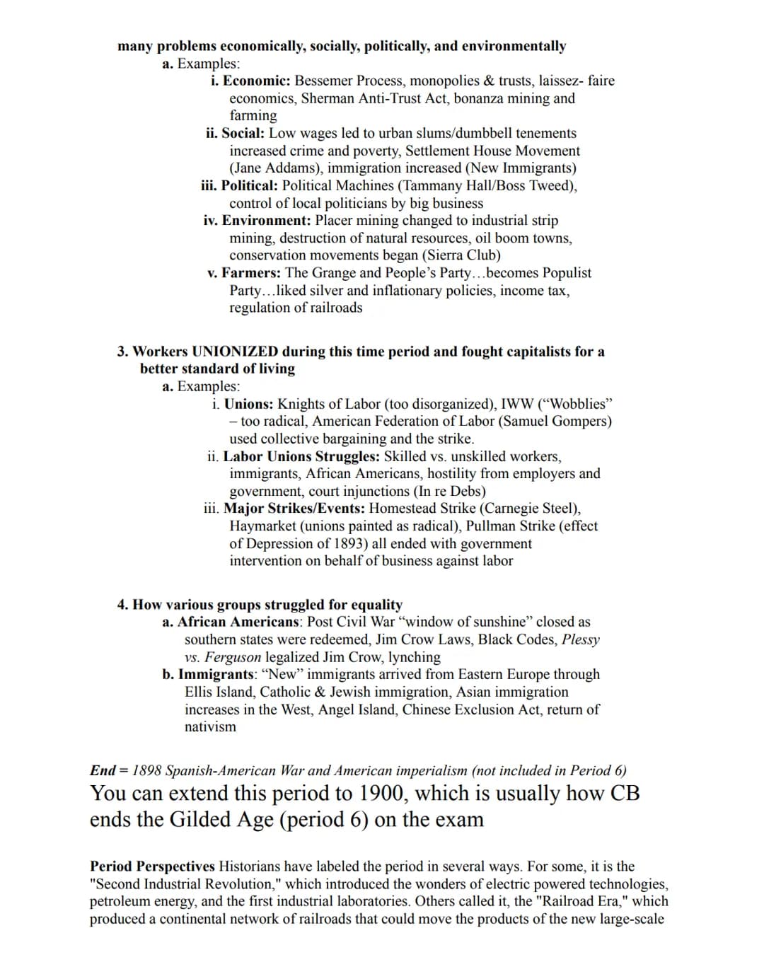Period 6 Overview: 1865-1898
THE TRUST GANTS POINT OF VIEW
WHAT A FUNY LITTLE GOVERNMENT
ROCKEFELLER
Overview The end of the Civil War in 18