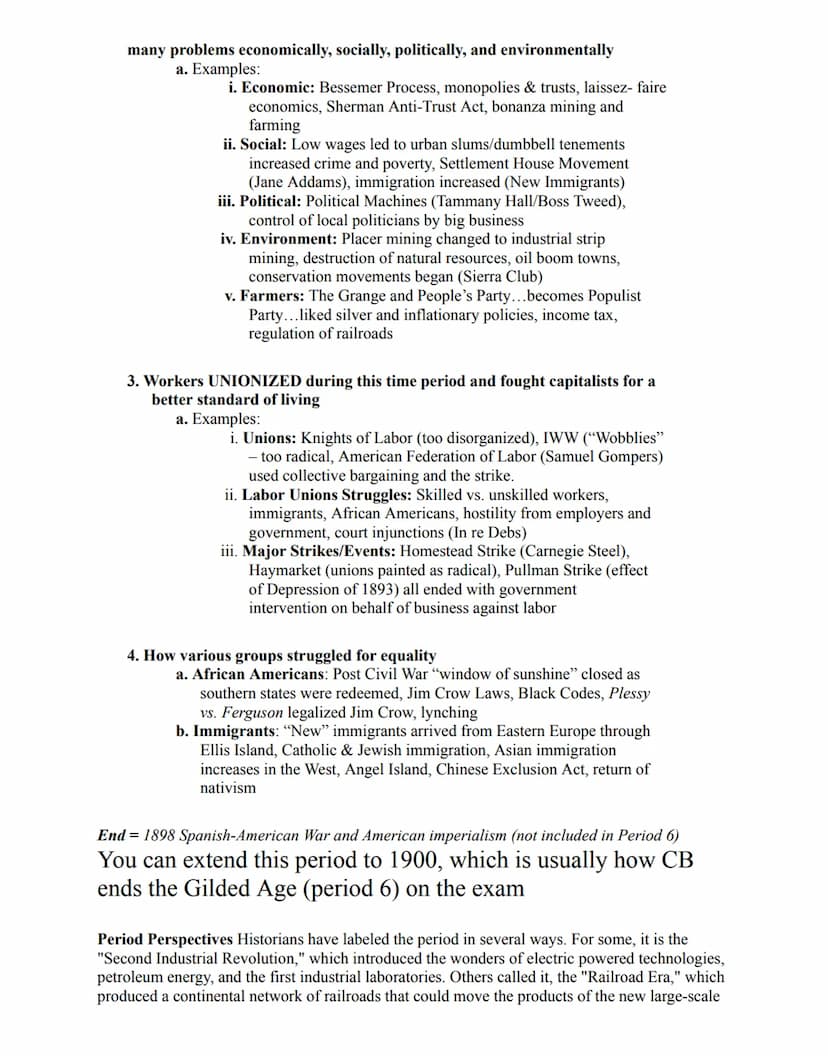 Period 6 Overview: 1865-1898
THE TRUST GANTS POINT OF VIEW
WHAT A FUNY LITTLE GOVERNMENT
ROCKEFELLER
Overview The end of the Civil War in 18