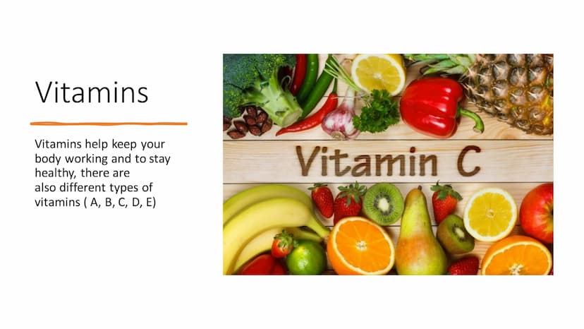 Food Groups
Sources: NHS, Healthline.com
V
18 What are the food groups ?
Carbohydrates
Fats
• Proteins
• Fibres
●
●
●
Vitamins
Minerals
• Wa