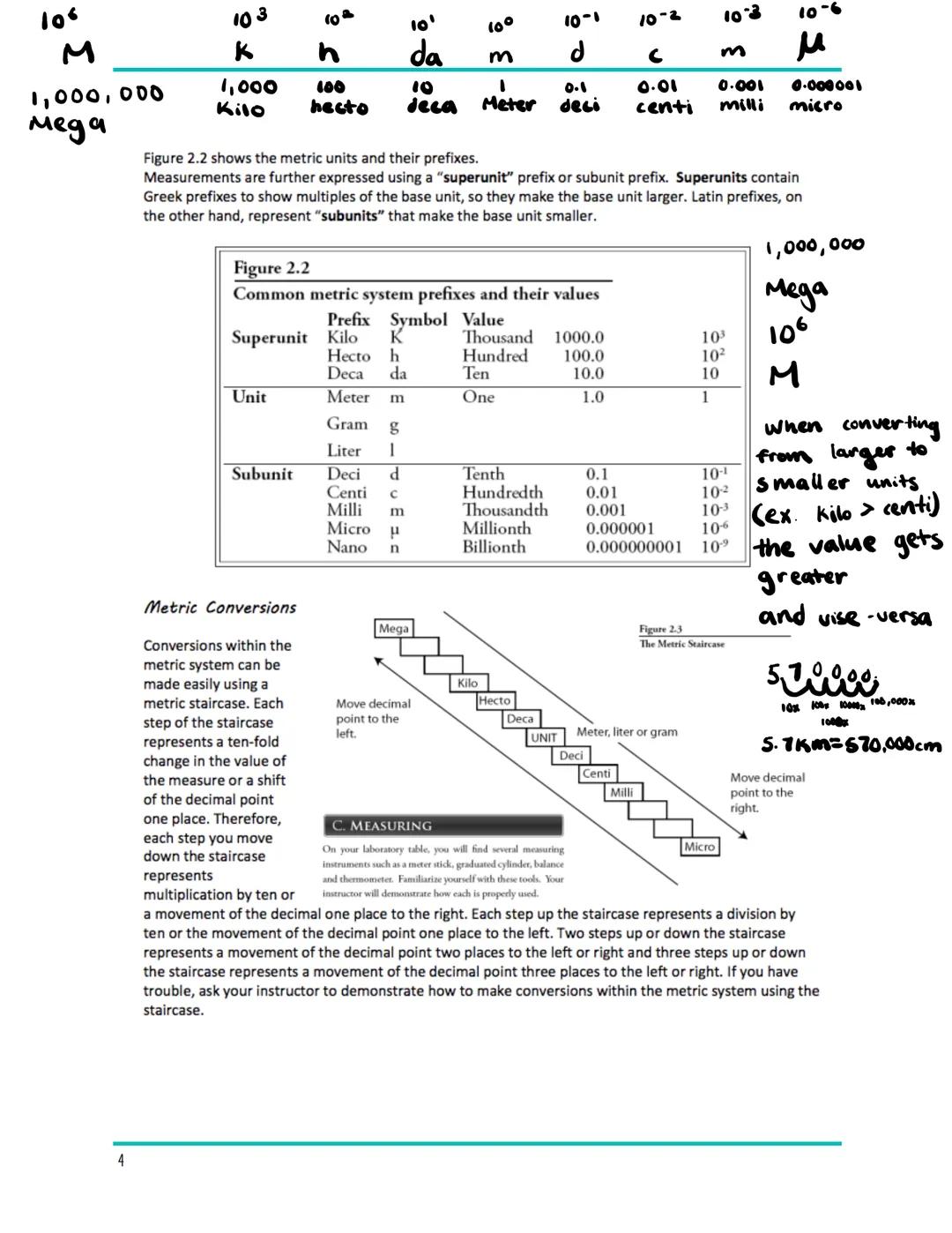 Biology Frosh
Making Metric Measurements
99.5
Introduction
The Metric System
In many biology investigations, precise measurements must be ma