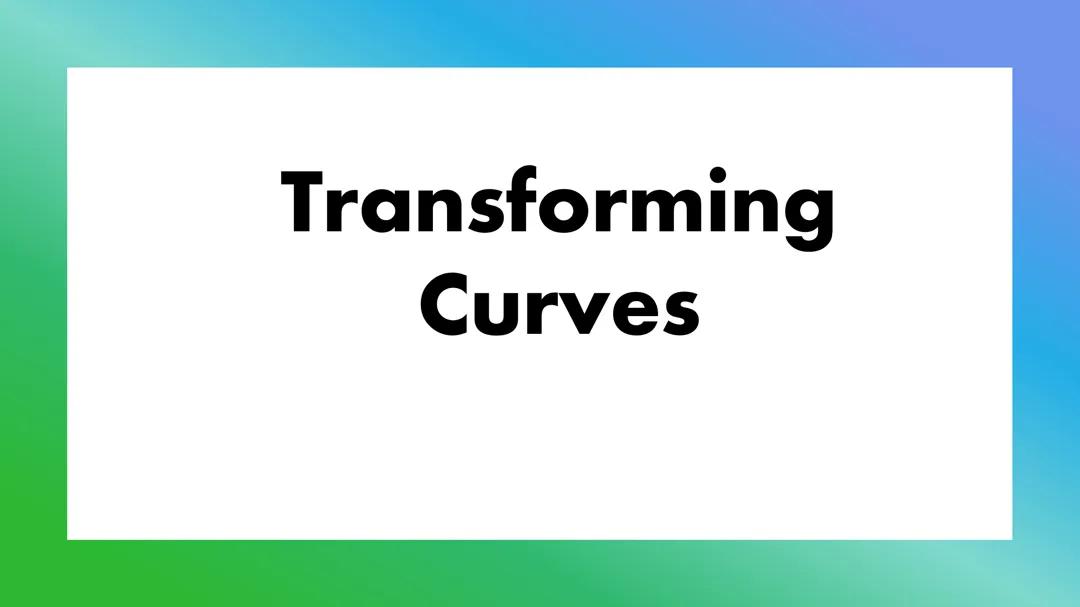 Mastering Curve Transformations with Completing the Square