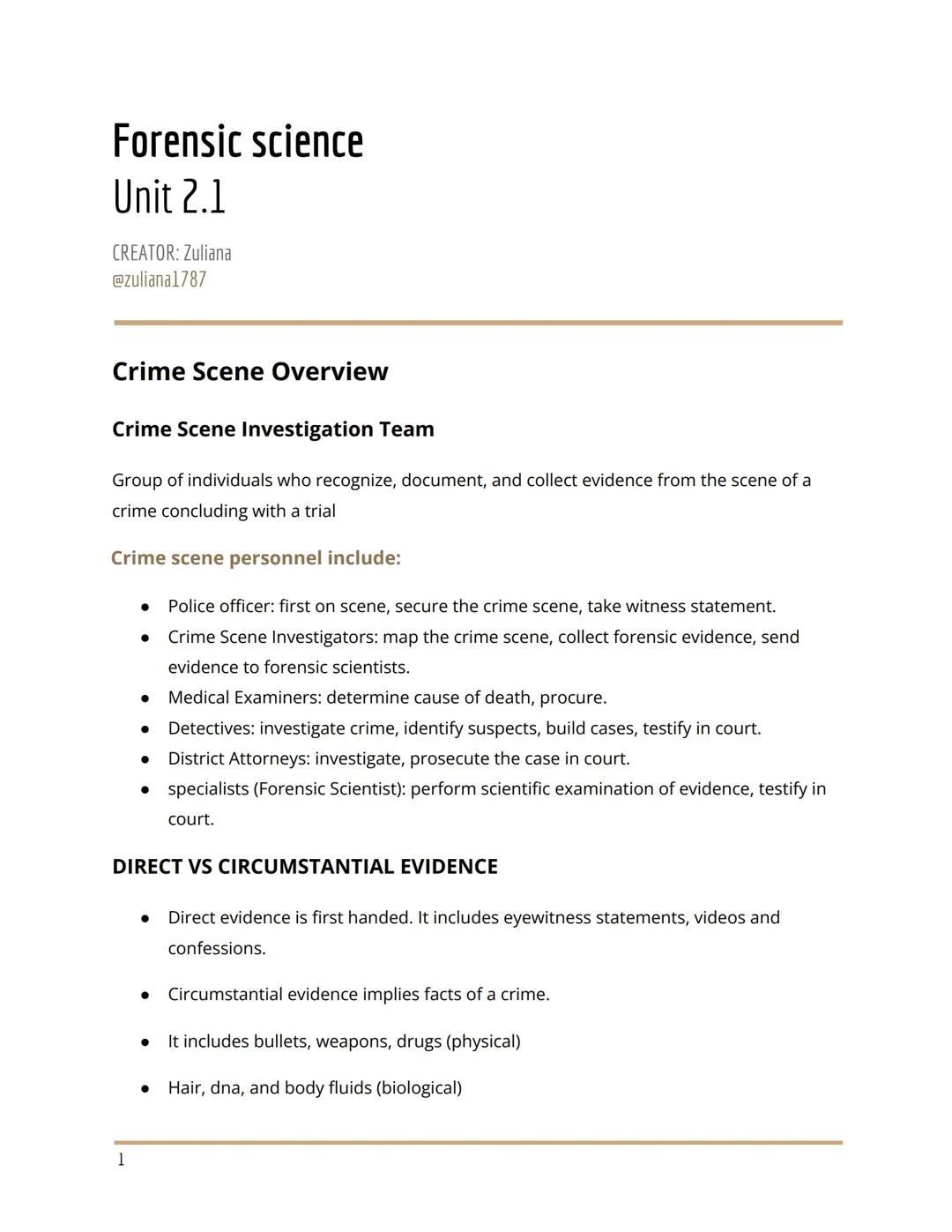 How Forensic Science Helps Solve Mysteries: Crime Scene Fun!