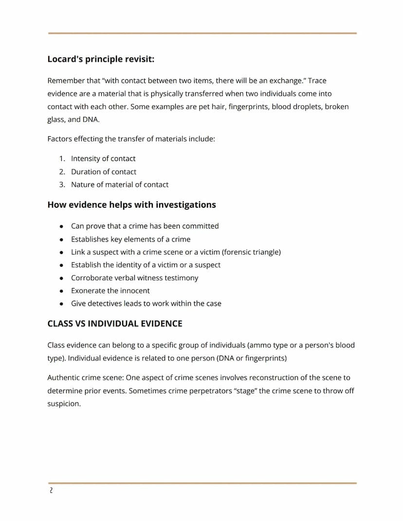 Forensic science
Unit 2.1
CREATOR: Zuliana
@zuliana1787
Crime Scene Overview
Crime Scene Investigation Team
Group of individuals who recogni