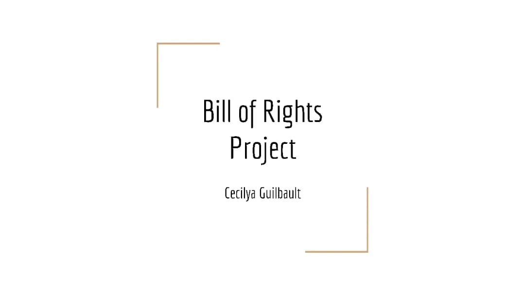 Bill of Rights