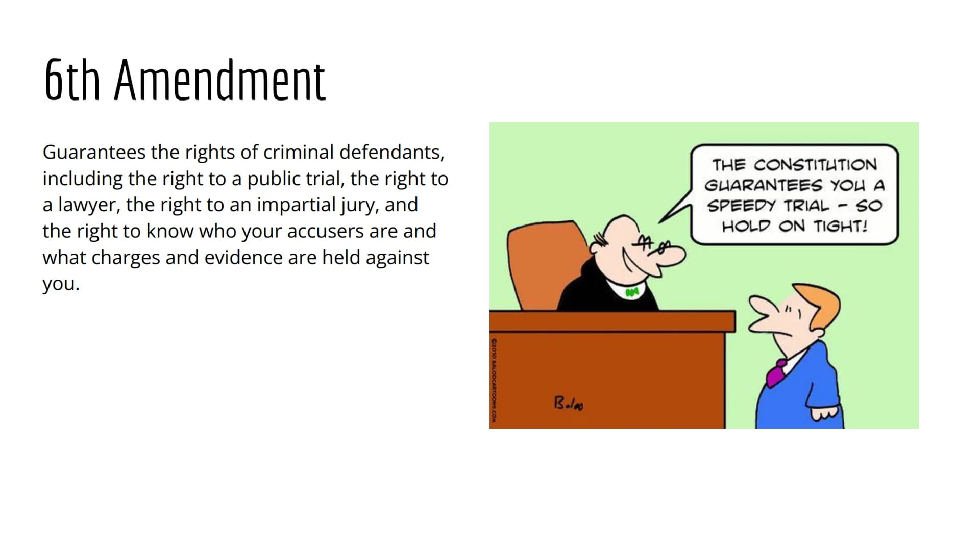 Bill of Rights
Project
Cecilya Guilbault 1st Amendment
Freedom of speech-
a right that supports the freedom of an
individual or a community 