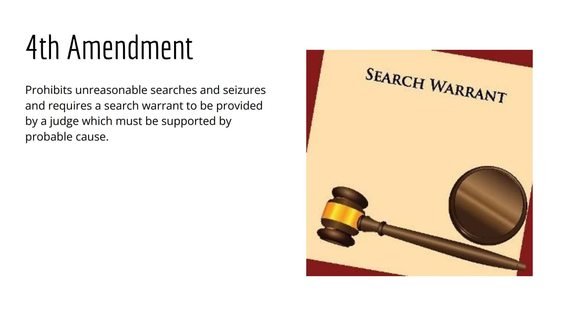 Bill of Rights
Project
Cecilya Guilbault 1st Amendment
Freedom of speech-
a right that supports the freedom of an
individual or a community 