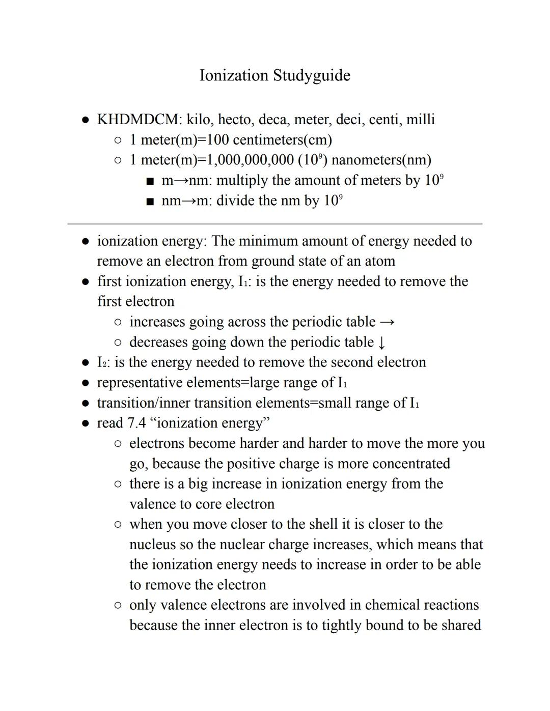 Easy Guide to Periodic Table Trends: Ionization Energy, Electron Affinity & Atomic Sizes