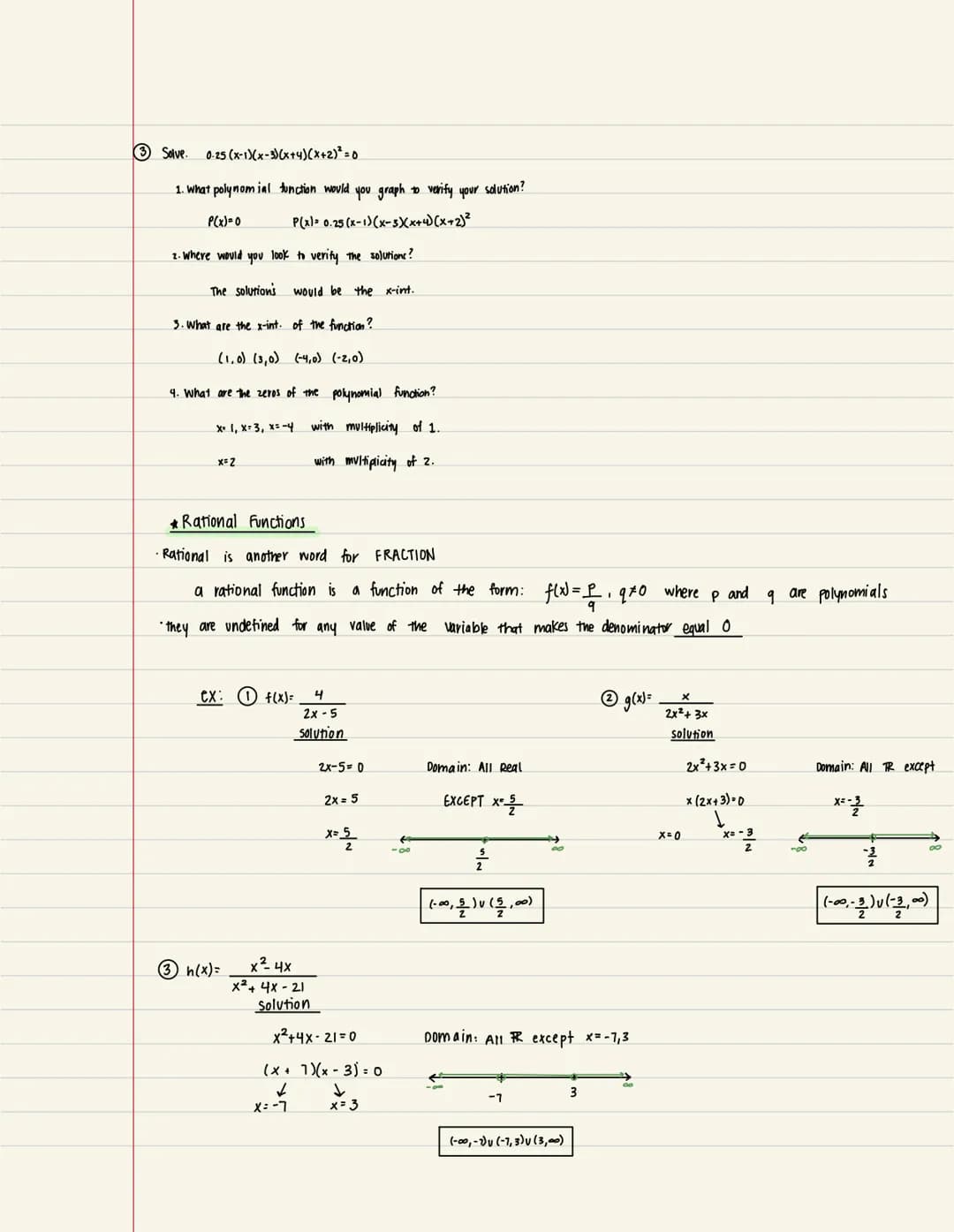 2.1 A Review of functions
*Find the Domain and Range of a Relation
-A relation is a set of ordered pairs
The domain of a relations is all of