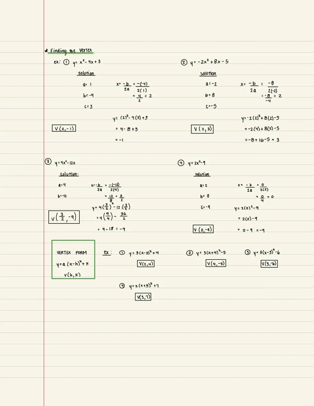 2.1 A Review of functions
*Find the Domain and Range of a Relation
-A relation is a set of ordered pairs
The domain of a relations is all of