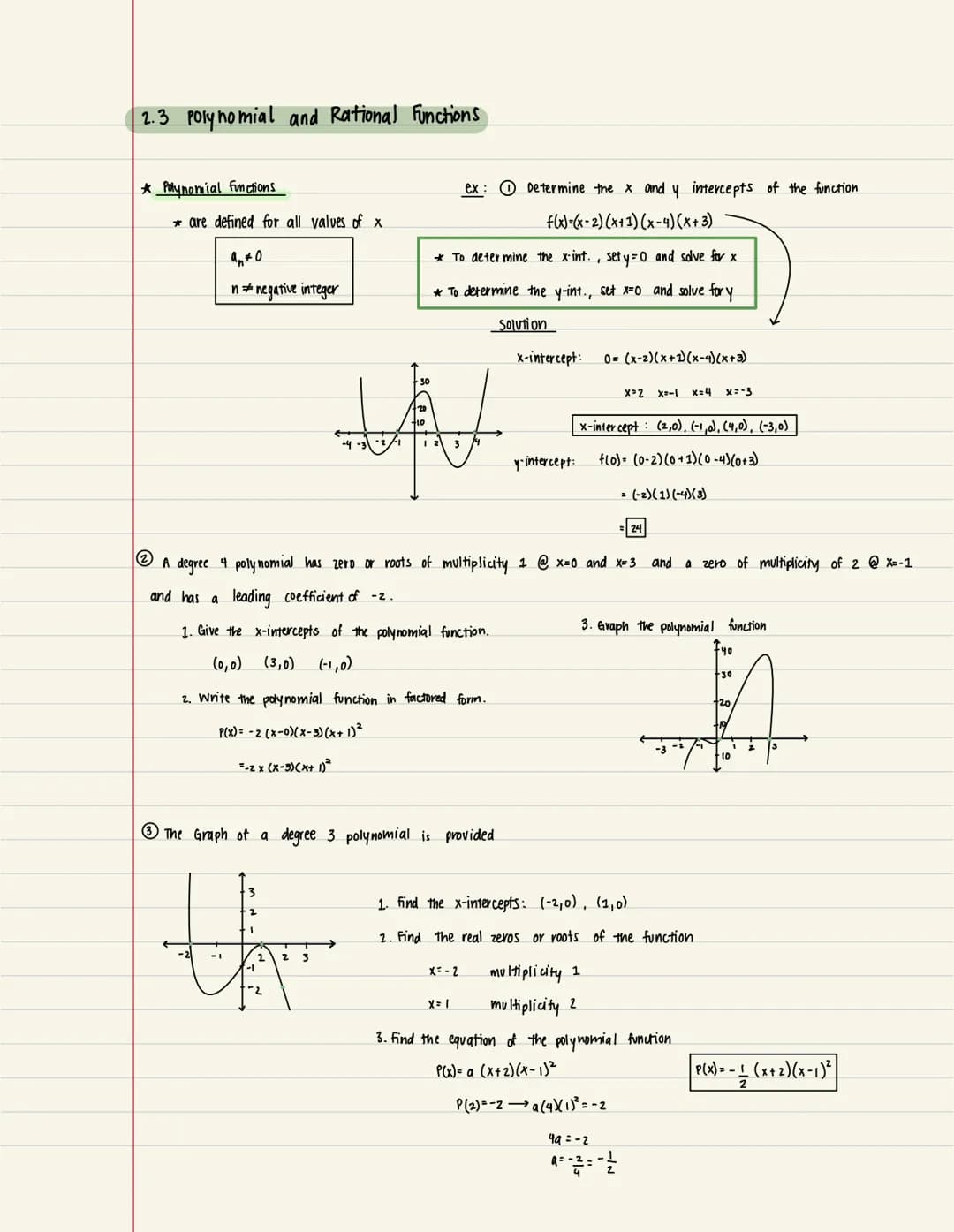 2.1 A Review of functions
*Find the Domain and Range of a Relation
-A relation is a set of ordered pairs
The domain of a relations is all of