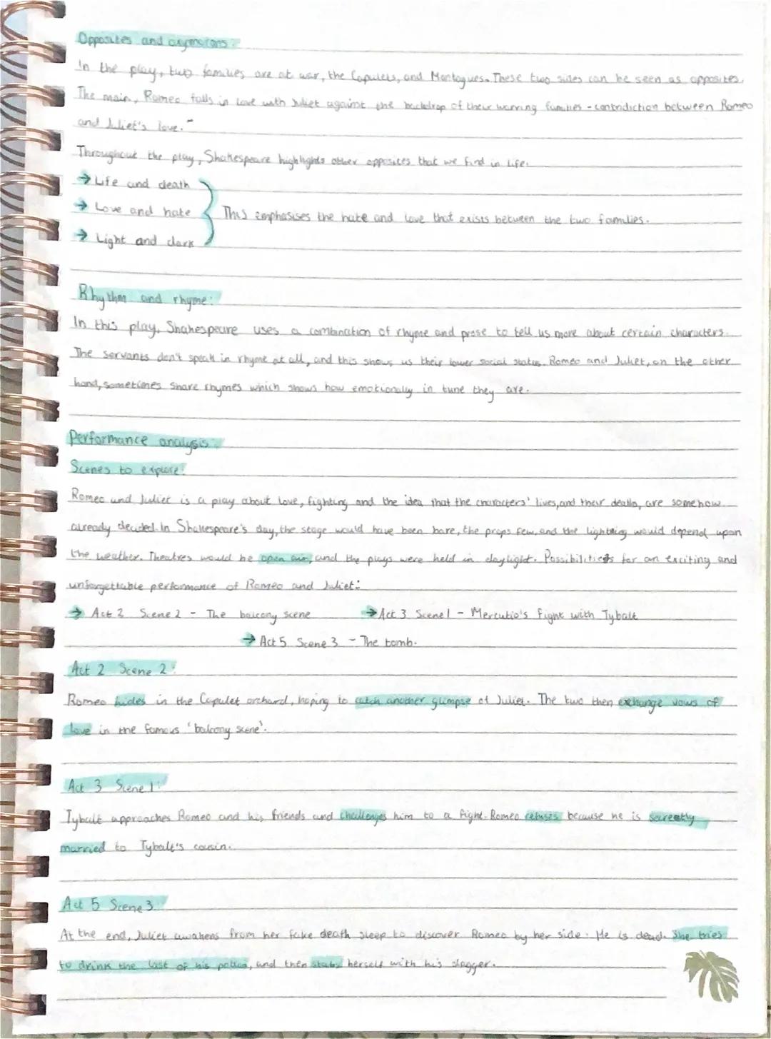 key themes.
Love
→Fute
→Quality (or opposites)
The play
deals with
plays.
Romeo and Juliet is one of Shakespeare's most famous
a wide range 
