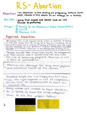 Know RS Abortion revision notes thumbnail