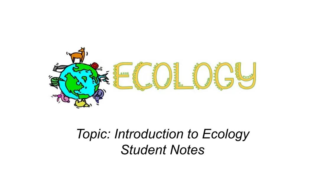 Ecology Study Guide: Exploring Succession