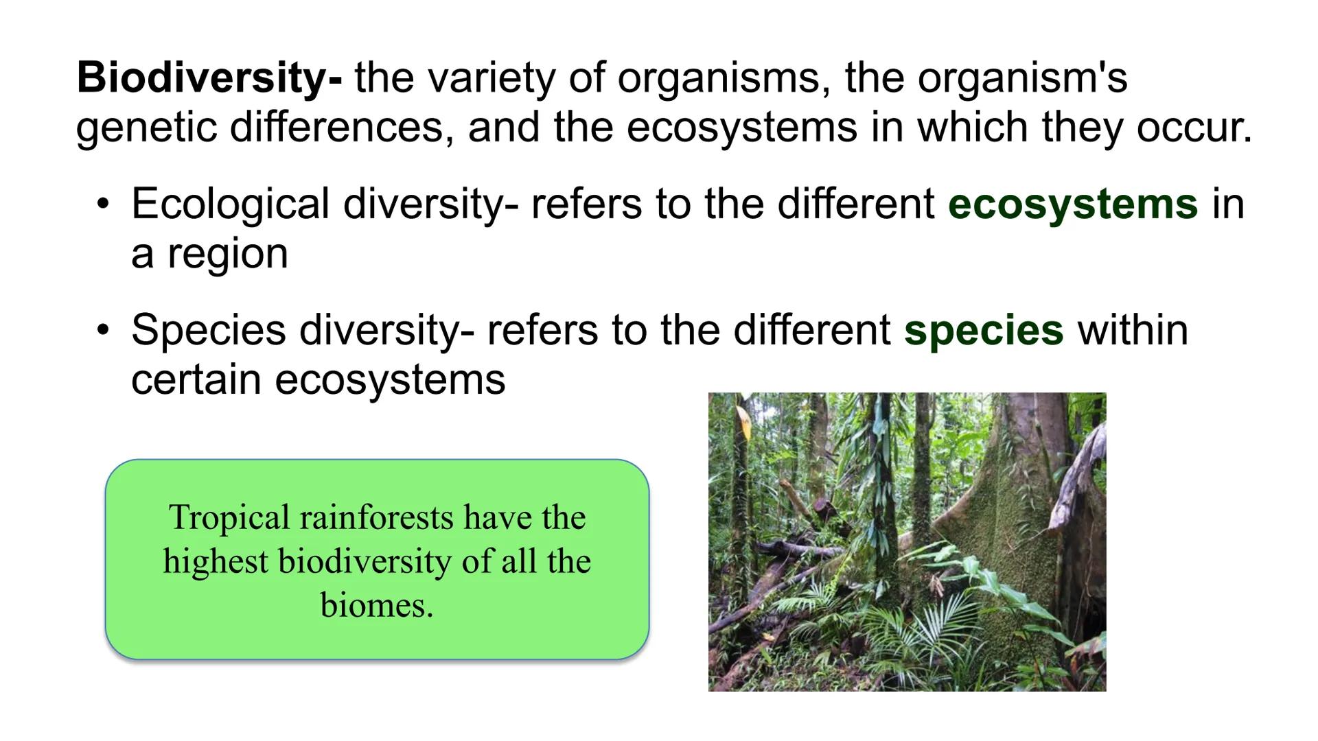 # ECOLOGY

Topic: Introduction to Ecology
Student Notes ECOLOGY is the scientific study of interactions among
organisms with each other and 