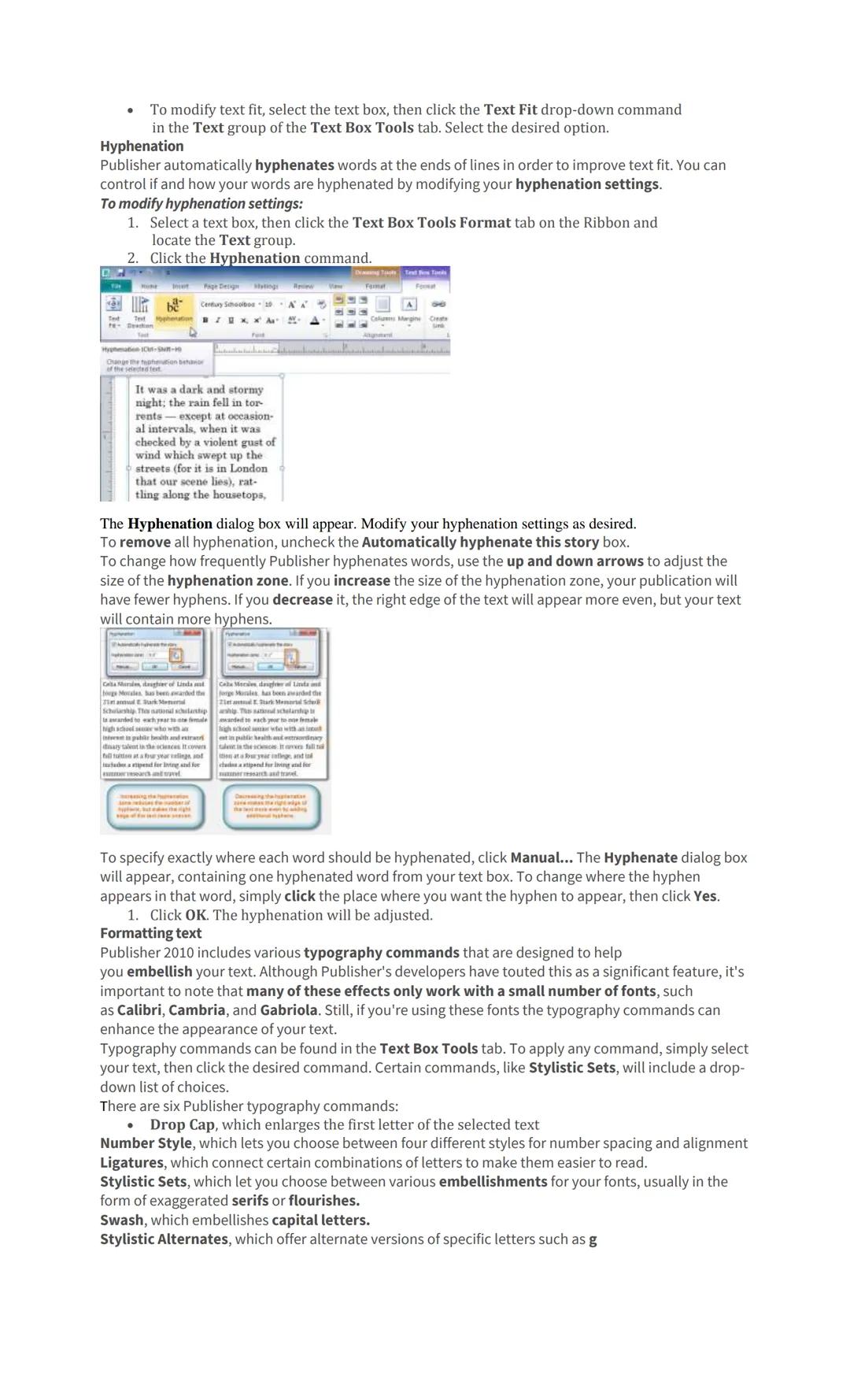 # WORKING WITH TEXT

At the end of this lesson, the student will be able to:
1. Work with text boxes, and learn some of the special commands