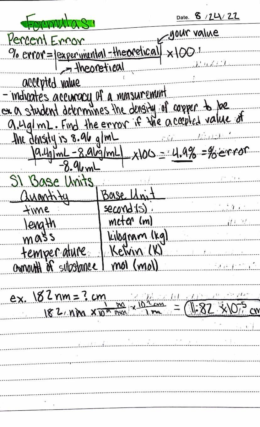 Date. 8/16/22 Scientific notation
1. find decimal
25,300,000,000,000.
2 count how many times you move the
decimal until there is one digit t